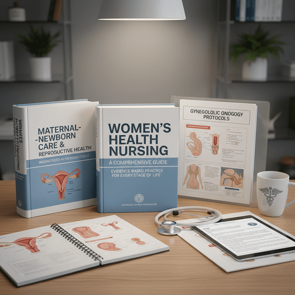 Women's health and obstetric nursing textbooks